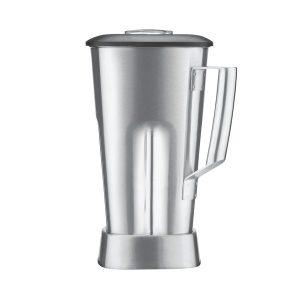 Waring CAC90I Mx Series Blender Container, 2 Liter (64 Oz.), 0.36 Cu. Ft. Capacity, Stainless Steel - Image 1