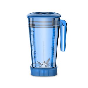 Waring CAC95I-06 Mx Series Blender Container, 2 Liter (64 Oz.), 0.33 Cu. Ft. Capacity, Copolyester, Blue - Image 1