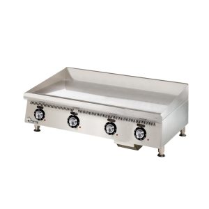 Star 848TCHSA Ultra-Max Griddle, Countertop Gas, 48" W X 24" D Cooking Surface, 1" Thick - Image 1