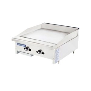 Turbo Air TATG-24 Radiance Griddle, Countertop, Gas, 24"W X 30"D - Image 1