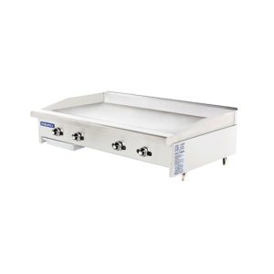 Turbo Air TATG-48 Radiance Griddle, Countertop, Gas, 48"W X 30"D - Image 1