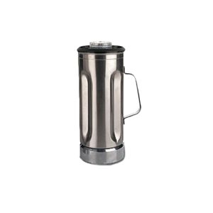 Waring CAC31 Blender Container, With Lid & Blade, 64 Oz., Stainless Steel, For Hgb150 & Hgbss - Image 1