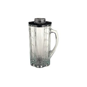 Waring CAC32 Blender Container, With Lid & Blade, 40 Oz., Glass - Image 1