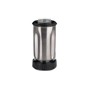 Waring CAC37 Blender Container, With Lid & Blade, 32 Oz., Stainless Steel, For Bb150S - Image 1