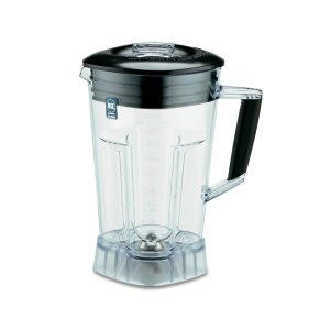 Waring CAC89 Blender Container, 64 Oz., With Lid, Blade And Jar Pad, Copolyester - Image 1