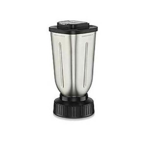 Waring CAC135 Blender Container, 32 Oz., With Blade, Stainless Steel - Image 1